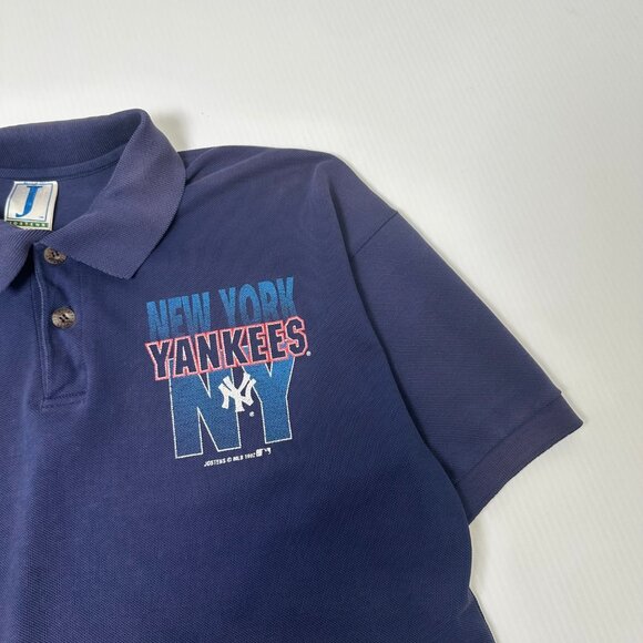 1992 New York Yankees Polo Shirt L - Picture 2 of 3